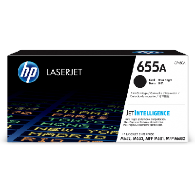 HP 655A Toner noir LaserJet authentique HP 655A Toner noir LaserJet authentique