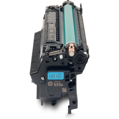 HP 655A تونر أزرق أصلي ليزر جيت