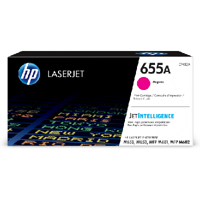 HP 655A Toner LaserJet magenta authentique