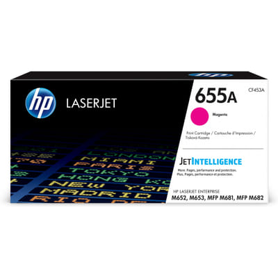 HP 655A Magenta Toner Authentic LaserJet