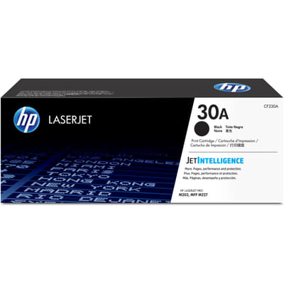 خرطوشة حبر HP الأصلية سوداء 30A LaserJet