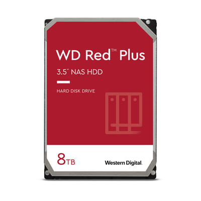 Western Digital Red Plus 3.5" 8000 Go Série ATA III (WD80EFZZ)