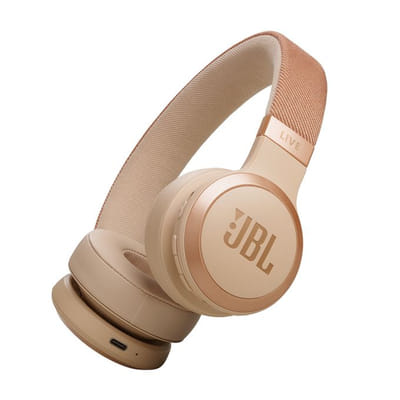 JBL Live 670NC Wireless Headphones Over-Ear Calls/Music Bluetooth Sand