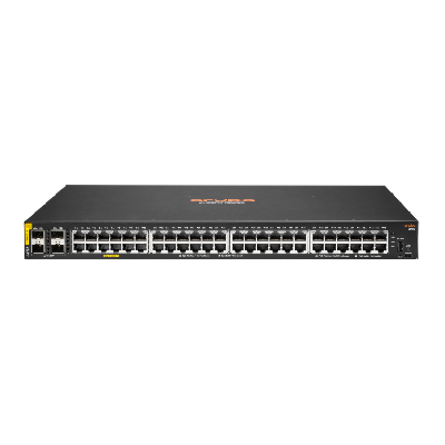 HPE Aruba 6100 Managed 48G 4SFP+ PoE+ 370W Switch (JL675A)