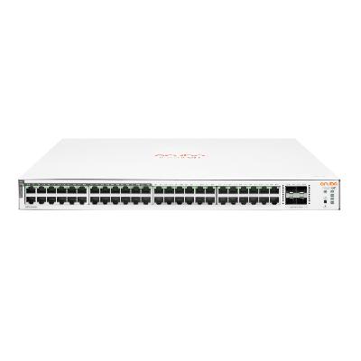 HPE Aruba Instant On 1830 Smart 48G 4SFP PoE+ 370W Switch (JL815A) HPE Aruba Instant On 1830 Smart 48G 4SFP PoE+ 370W Switch (JL815A)