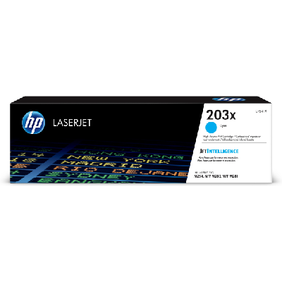 HP 203X cartouche de toner LaserJet grande capacité noir authentique (CF541X)