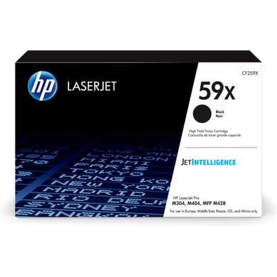 HP 59X حبر ليزر أسود أصلي عالي السعة (CF259X)