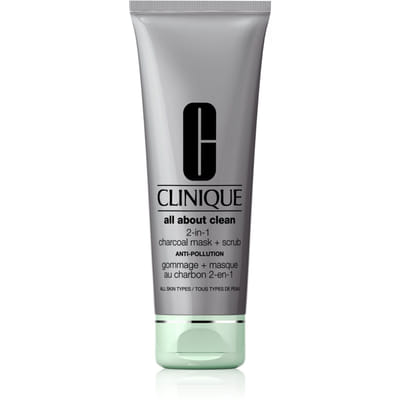Clinique All About Clean 2-in-1 Charcoal Mask + Scrub 100 ml