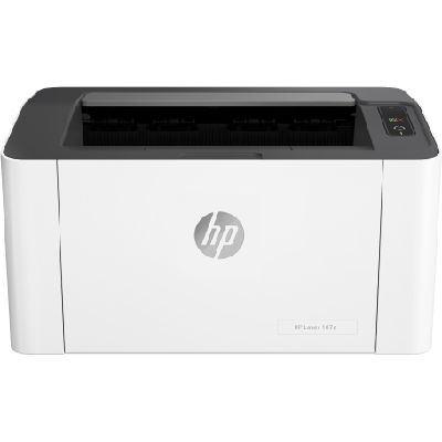 HP Laser 107a, Noir et blanc, Imprimante pour Petites/moyennes entreprises, Imprimer (4ZB77A#B19)