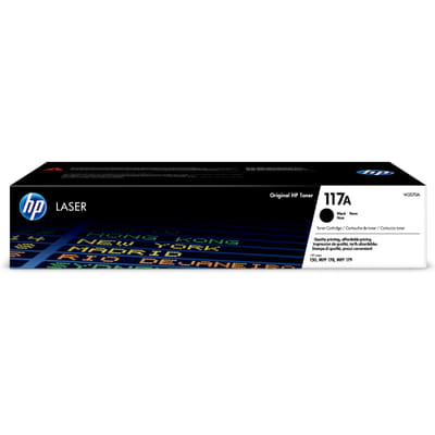 HP authentic laser toner cartridge 117A, black (W2070A)
