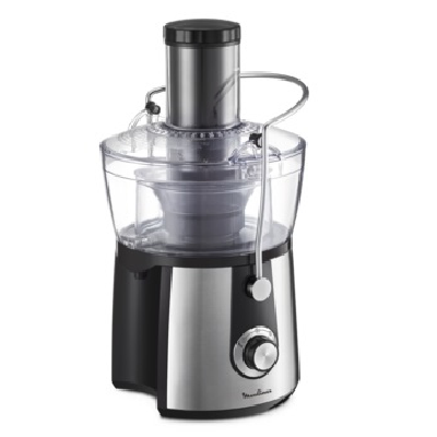 Moulinex Juice Express JU550D10 Centrifugeuse 800 W Noir, Acier inoxydable