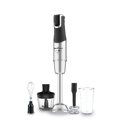 Moulinex Powelix Life 0,8 L Mélangeur par immersion 1200 W Noir, Acier inoxydable Moulinex Powelix Life 0,8 L Mélangeur par immersion 1200 W Noir, Acier inoxydable