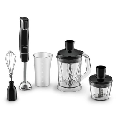 Moulinex DD94L810 blender 0.8 L Immersion mixer 1000 W Black, Transparent