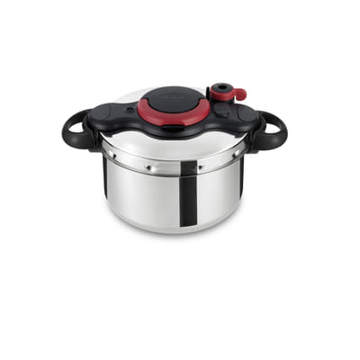 Tefal P4620768 pressure cooker for stove 6 L Black, Stainless steel