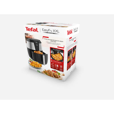 Tefal Easy Fry EY701 Unique 5,6 L Autonome 1700 W Friteuse d’air chaud Noir, Acier inoxydable