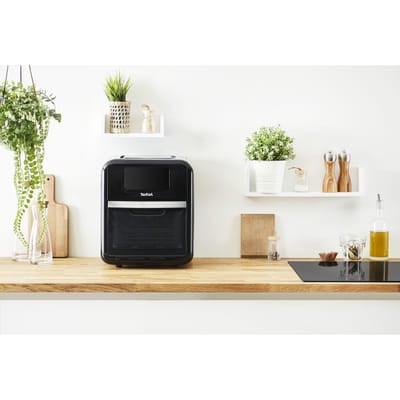 تيفال إيزي فراي FW5018 يونيك 11 لتر مستقل 2000 واط قلاية هوائية سوداء