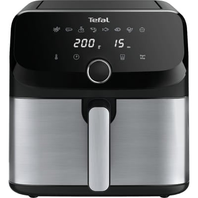 Tefal Easy Fry Mega EY855D10 fryer Unique 7.5 L Autonomous 2020 W Air Fryer Black, Stainless Steel