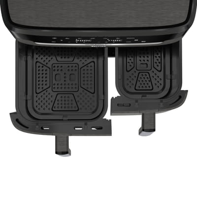 Tefal Easy Fry Dual XXL EY942HE0 friteuse Double 11 L Autonome 2020 W Friteuse d’air chaud Gris