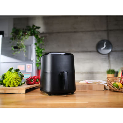 قلاية Tefal Easy Fry Max EY245810 فريدة 5 لتر مستقلة 1500 واط قلاية هوائية سوداء