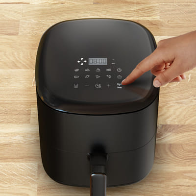 قلاية Tefal Easy Fry Max EY245810 فريدة 5 لتر مستقلة 1500 واط قلاية هوائية سوداء
