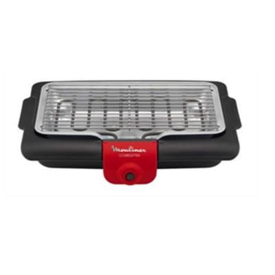 Moulinex BG134811 Electric Tabletop Barbecue and Grill Black, Red 2100 W