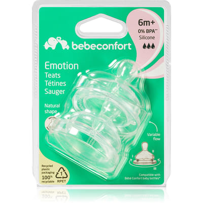Bebeconfort Emotion Medium to Rapid Flow 6 m+ 2 pcs