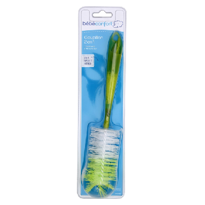 Bebe Confort – Goupillon 2 en 1 + rince tétine – Vert Bebe Confort – Goupillon 2 en 1 + rince tétine – Vert