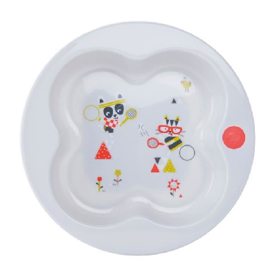 Bebe Confort – Assiette d’apprentissage avec couvercle – Sport (9M +) Bebe Confort – Assiette d’apprentissage avec couvercle – Sport (9M +)