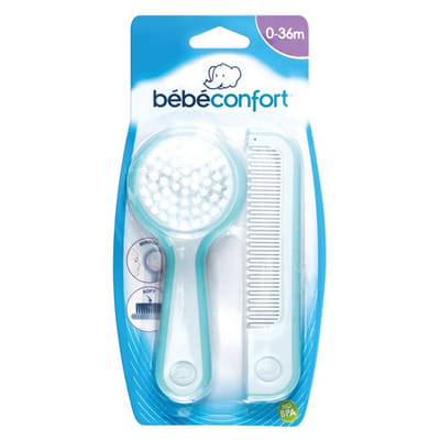 Bebe Confort – فرشاة ومشط – أزرق بحري (0-36 شهر)