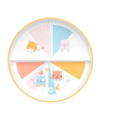 BéBé CONFORT ASSIETTE D’APPRENTISSAGE AVEC COMPARTIMENTS – DOMINO