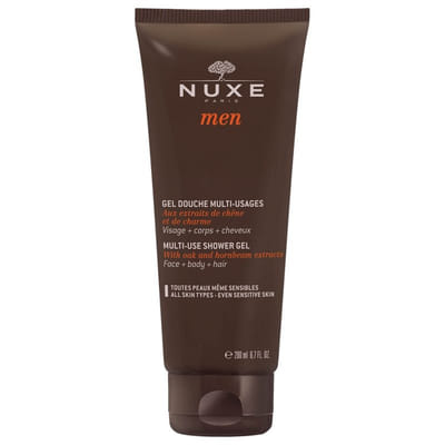 Gel Douche Multi-usages 200ml Men Visage, Corps Et Cheveux Nuxe