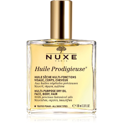 Huile Seche Multi-fonctions 100ml Huile Prodigieuse Visage Corps Et Cheveux Nuxe