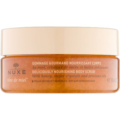 Gommage Gourmand Nourrissant Corps Peaux Seches Et Sensibles 175ml Reve De Miel Nuxe