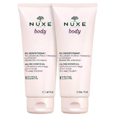 Nuxe Body Gel douche fondant - Lot de 2 x 200ml Nuxe Body Gel douche fondant - Lot de 2 x 200ml