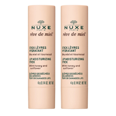 Nuxe Rêve De Miel Stick Lèvres OFFRE SPECIALE 2x 4g