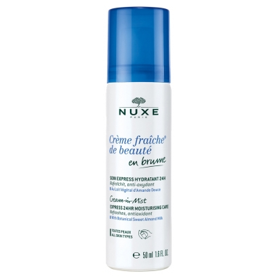 Brume Soin Express Hydratant 24H 50ml Creme Fraîche De Beaute Nuxe