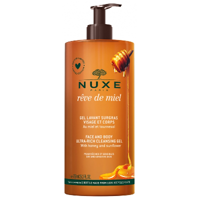 Nuxe Rêve de Miel Gel Lavant Surgras Édition Limitée 750 ml Nuxe Rêve de Miel Gel Lavant Surgras Édition Limitée 750 ml