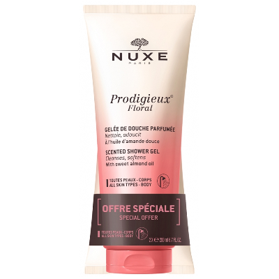 Nuxe Prodigieux Floral Gelée de Douche Parfumée Lot de 2 x 200 ml Nuxe Prodigieux Floral Gelée de Douche Parfumée Lot de 2 x 200 ml
