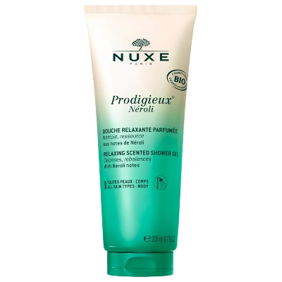 Nuxe Prodigieux Néroli Douche Relaxante Parfumée Bio 200 ml