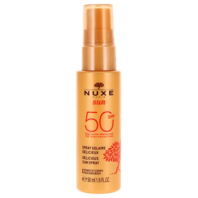 Nuxe Sun Spray Solaire Délicieux SPF50 50 ml