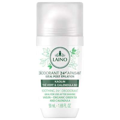 Déodorant 24H apaisant 50ml Idéal post-épilation Laino