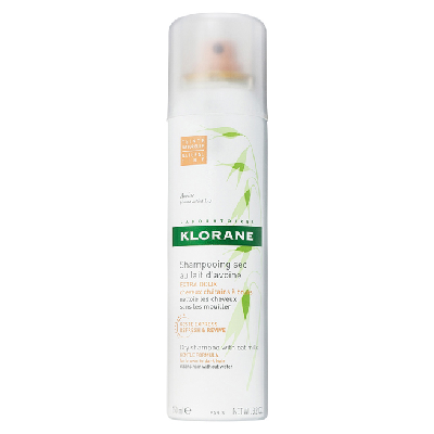 Klorane Shampooing Sec Extra Doux Spray Teinté Cheveux Châtains à Bruns 150ml Klorane Shampooing Sec Extra Doux Spray Teinté Cheveux Châtains à Bruns 150ml