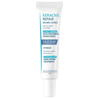 Repair Baume Levres Abimees Sous Traitements Dessechants 15ml Keracnyl Ducray
