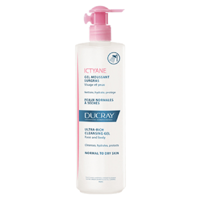 Ducray – Ictyane gel moussant surgras – 400 ml