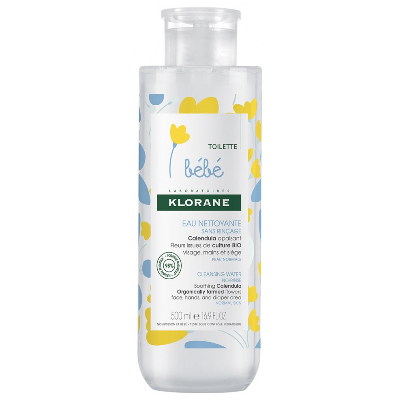 Eau Nettoyante Sans Rincage 500ml Bébé Klorane