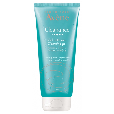 Gel nettoyant purifiant et matifiant 200ml Cleanance Peaux grasses à imperfections Avène