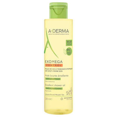 Huile Lavante Emolliente Biodegradable 200ml Exomega Control A-Derma