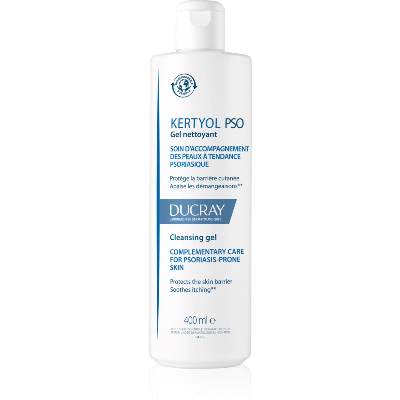 Gel Nettoyant Surgras 400ml Kertyol P.S.O Peaux Psoriasiques Ducray