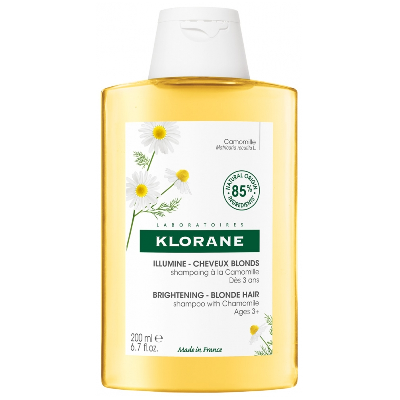 Klorane Illumine - Cheveux Blonds Shampoing à la Camomille 200 ml