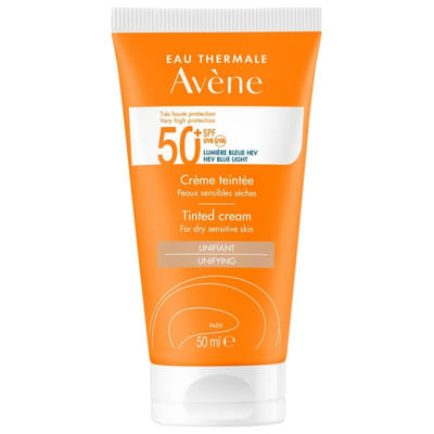 Avène كريم ملون SPF50+ 50 مل